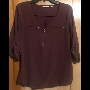 Women’s blouse quarter sleeve